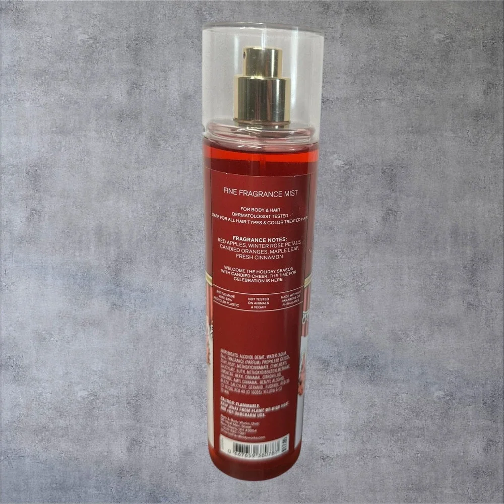 New Bath & Body Works‎ Winter Candy Apple Fragrance Mist 8oz Red Spray